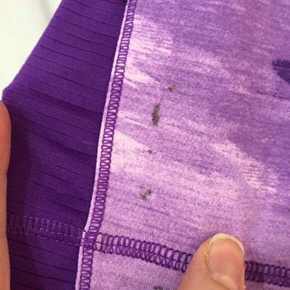 The North Face Purple Active Wear Workout Tank Womens L Top Athletic Gorpcore - Picture 4 of 8